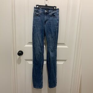 aero dark bootcut jeans